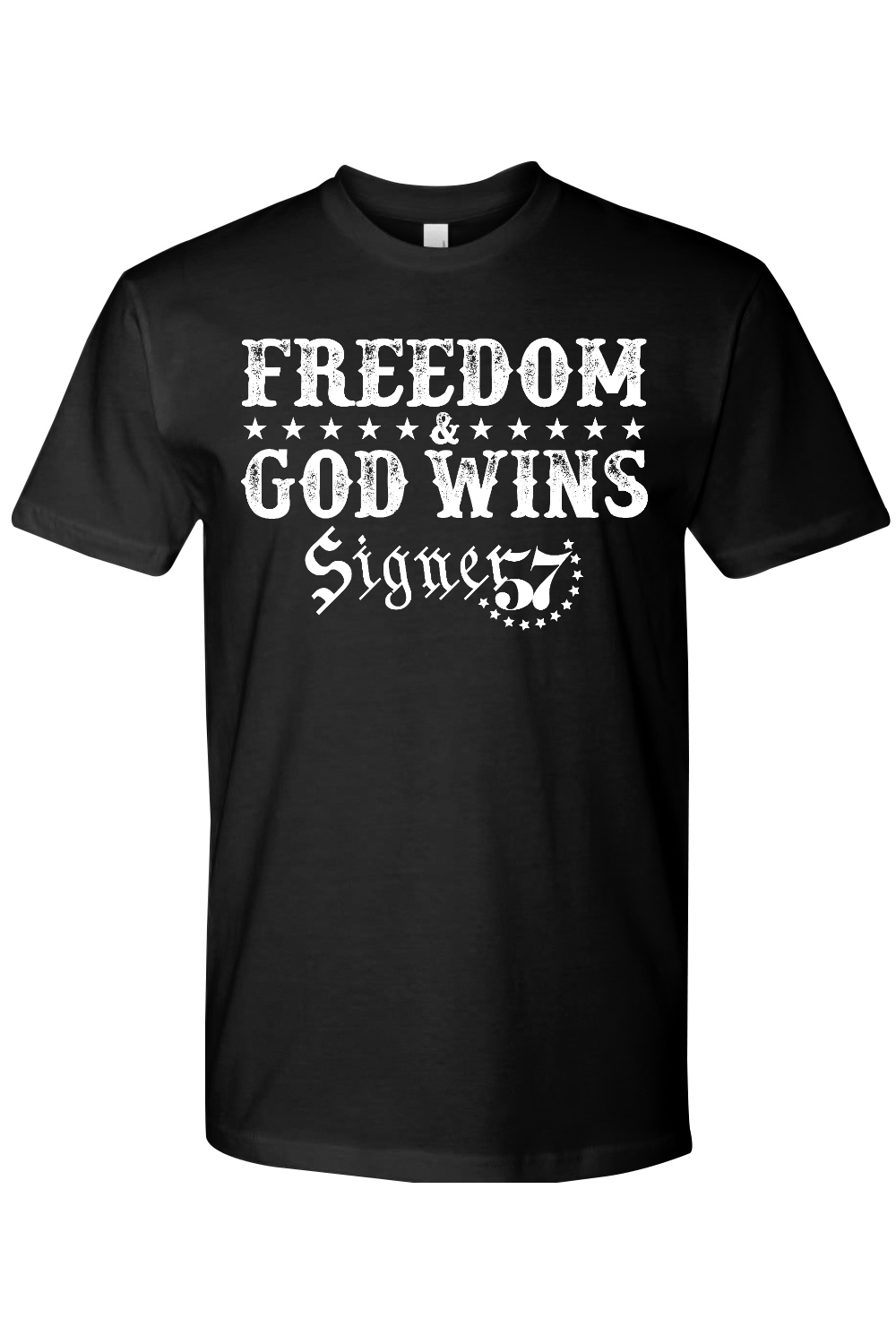 UNISEX T-Shirt - Freedom & God Wins