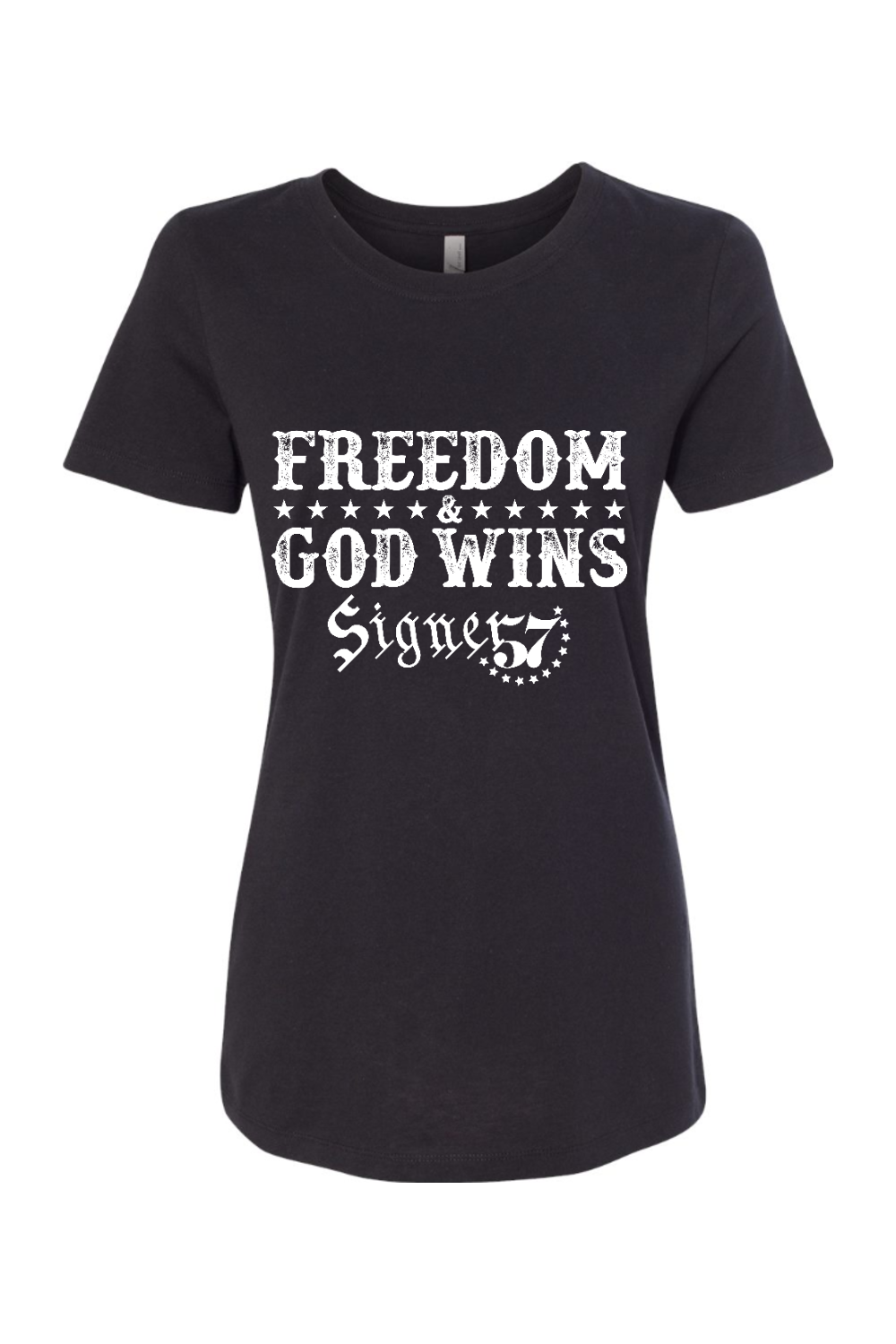 Women's T-Shirt - Freedom & God Wins