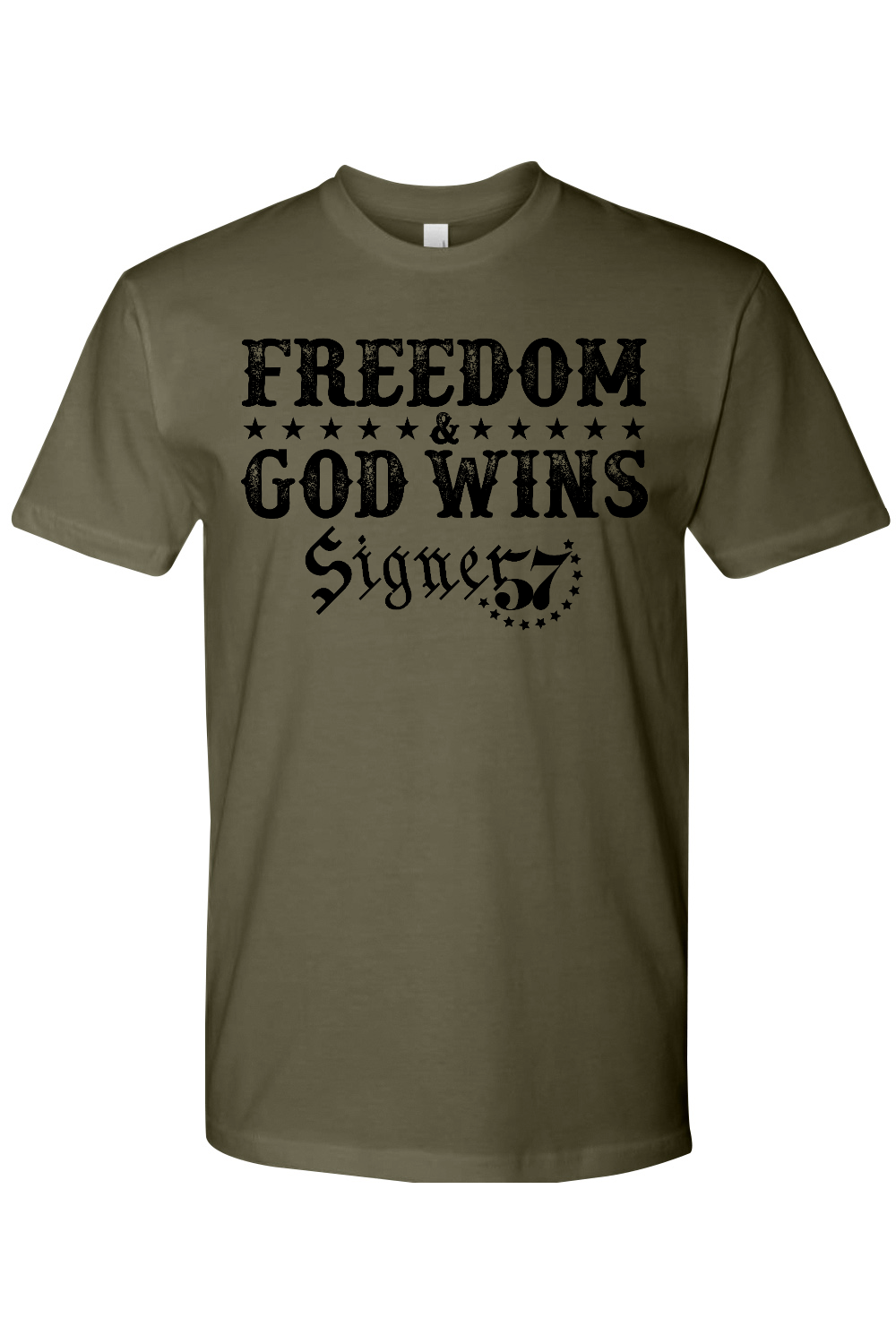 UNISEX T-Shirt - Freedom & God Wins