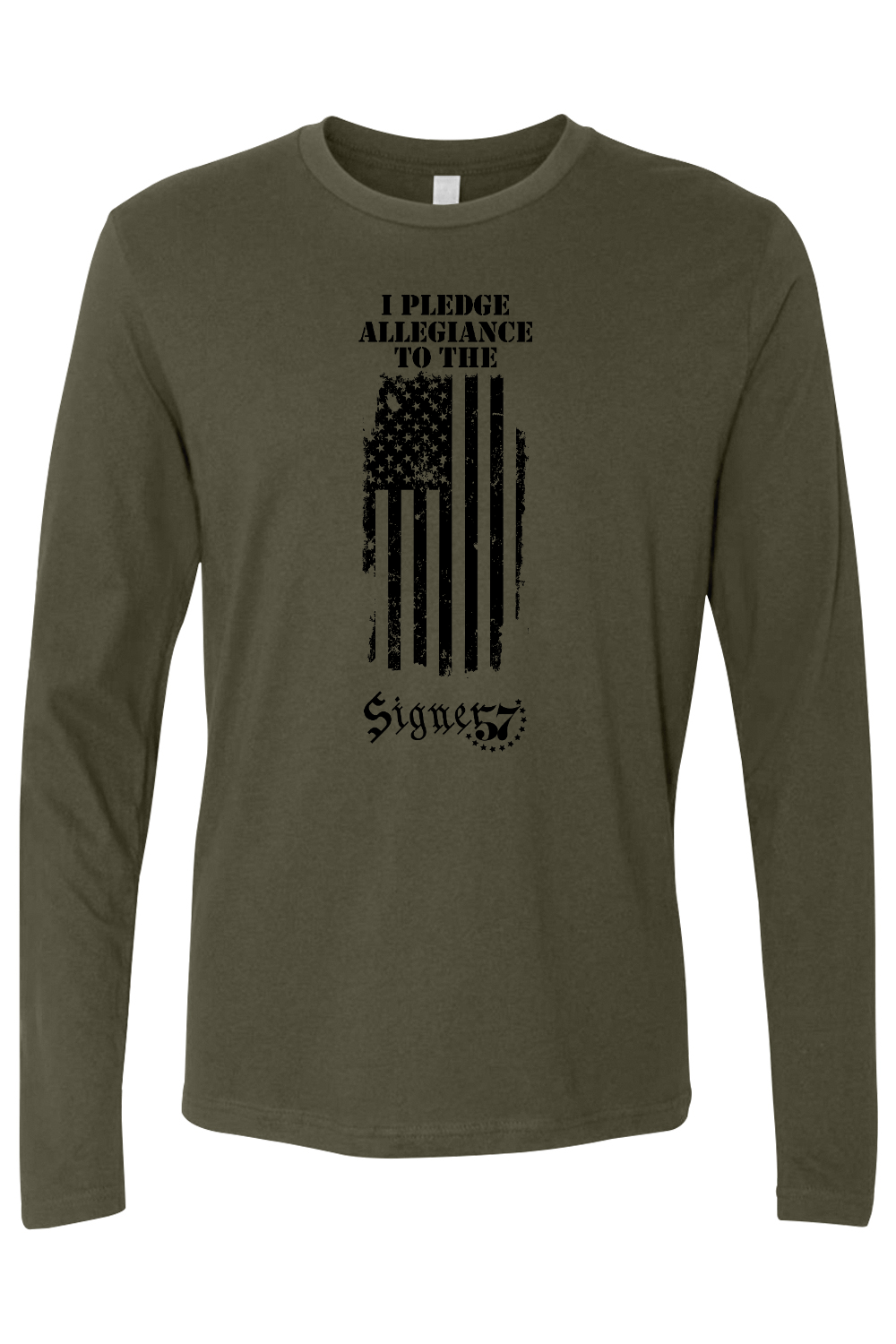 UNISEX Long Sleeve Shirt - I Pledge Allegiance