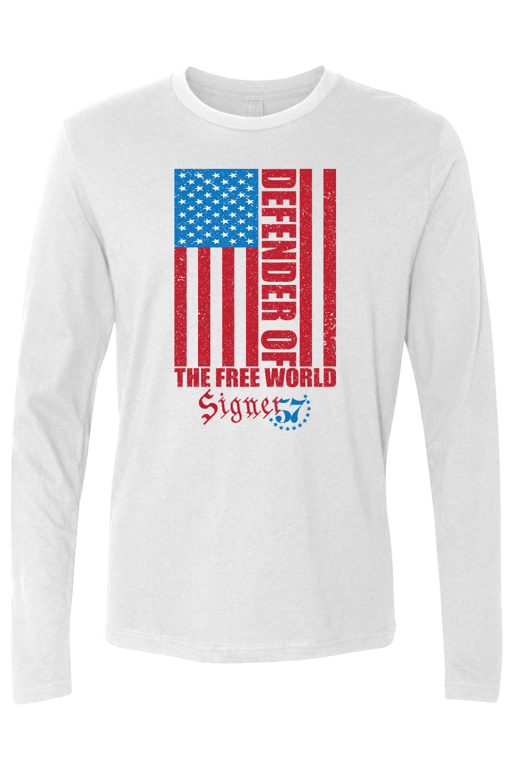 UNISEX Long Sleeve Shirt - Defender of the Free World