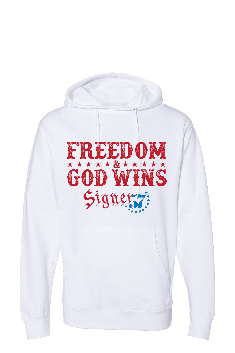 UNISEX Hoodie - Freedom & God Wins
