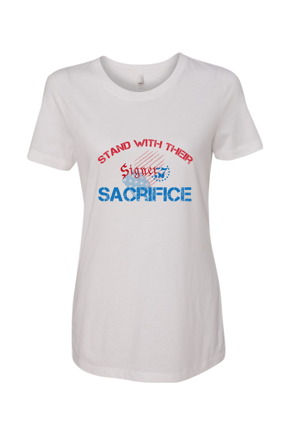 Women's T-Shirt - Stand With Their Sacrifice