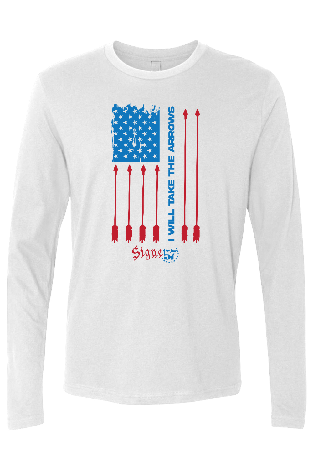 UNISEX Long Sleeve Shirt - I Will Take the Arrows