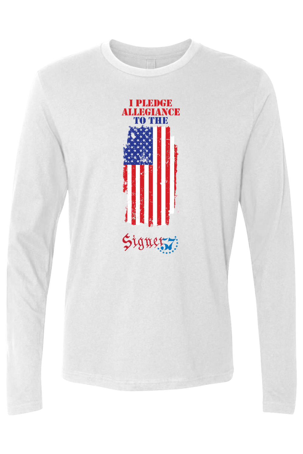 UNISEX Long Sleeve Shirt - I Pledge Allegiance