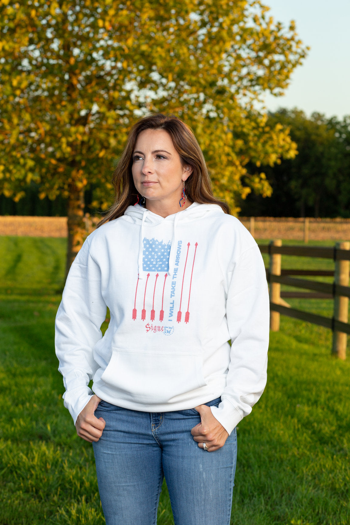 UNISEX Hoodie - I Will Take the Arrows