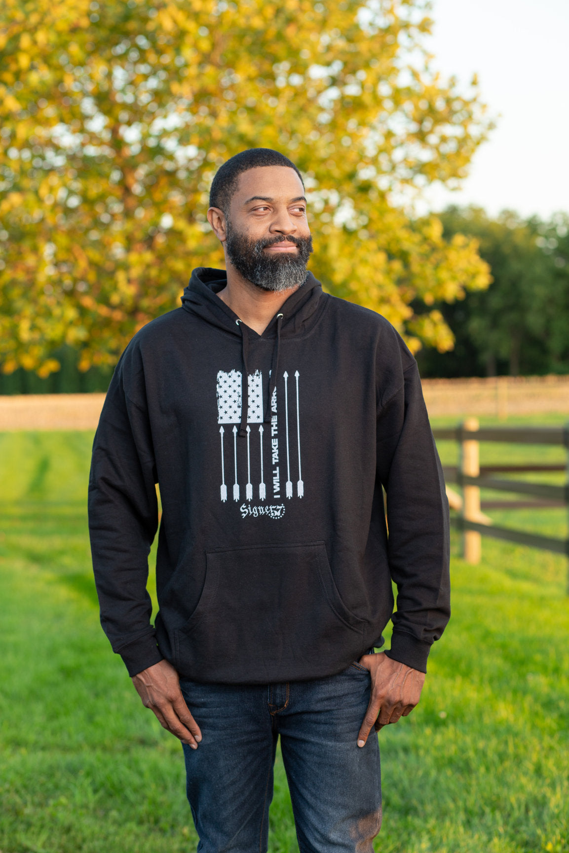UNISEX Hoodie - I Will Take the Arrows