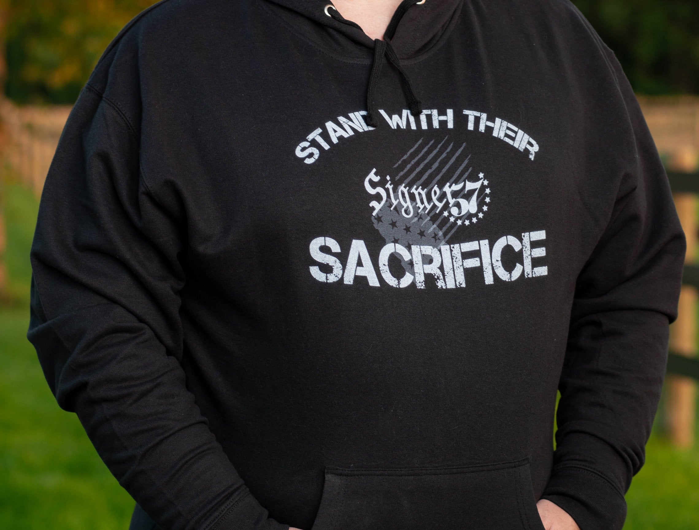 UNISEX Hoodie - Stand With Their Sacrifice
