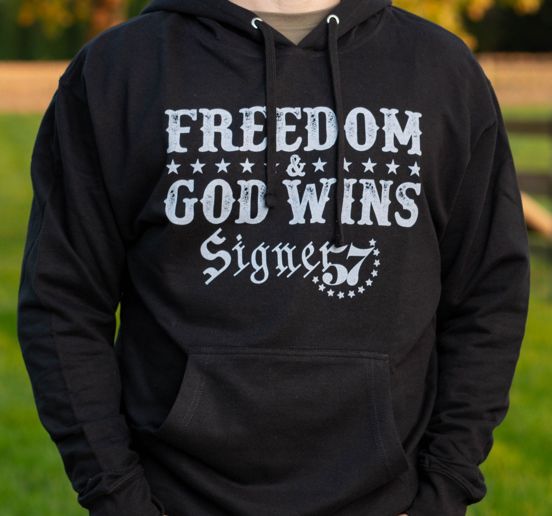 UNISEX Hoodie - Freedom & God Wins