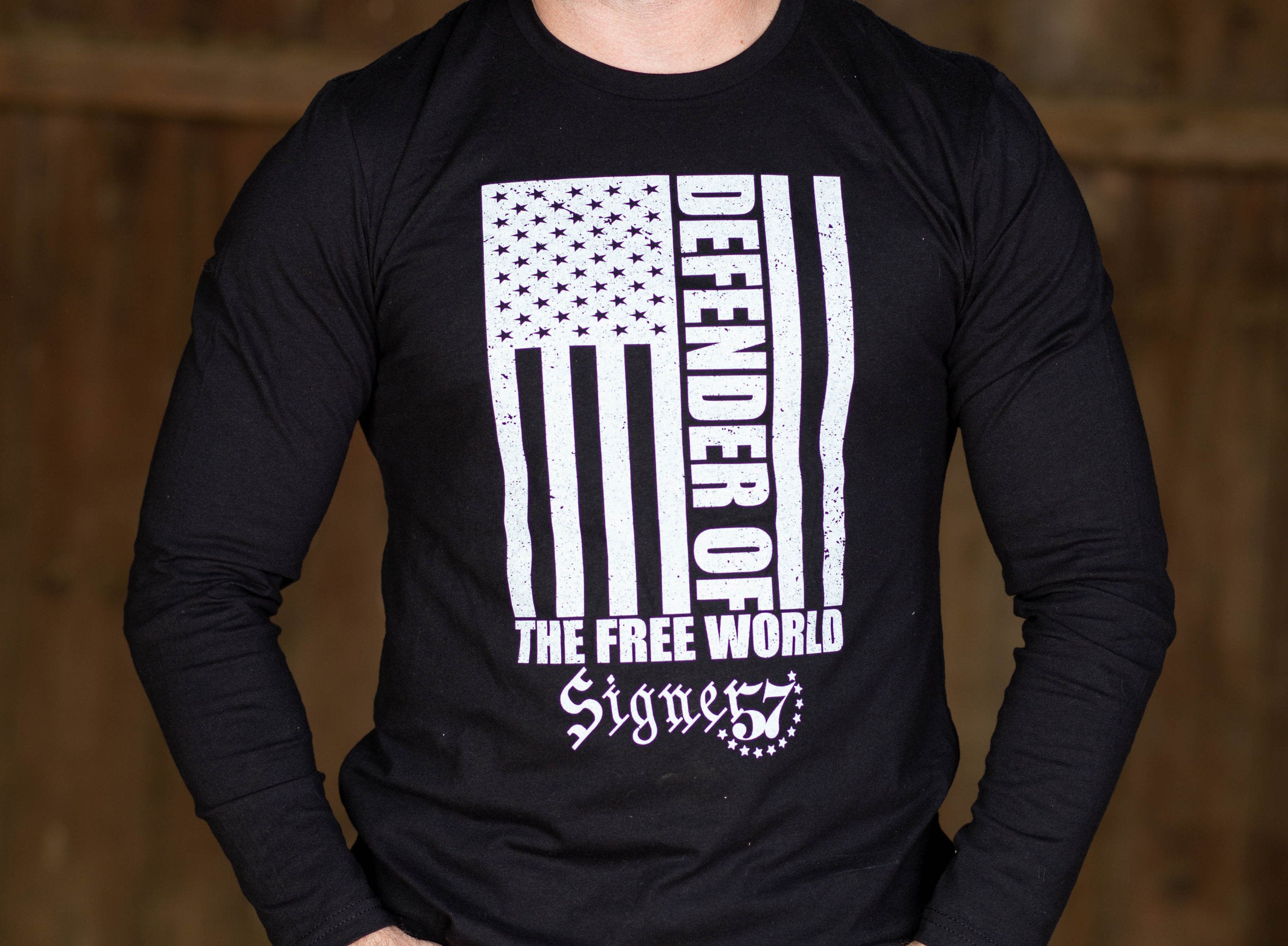 UNISEX Long Sleeve Shirt - Defender of the Free World