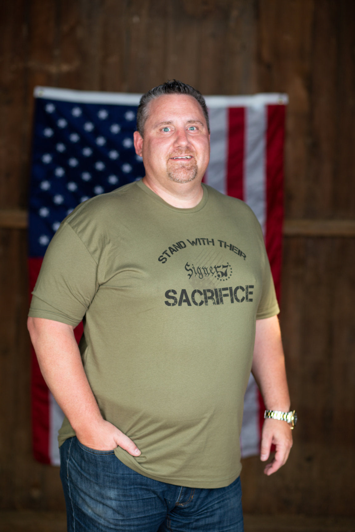 UNISEX T-Shirt - Stand With Their Sacrifice