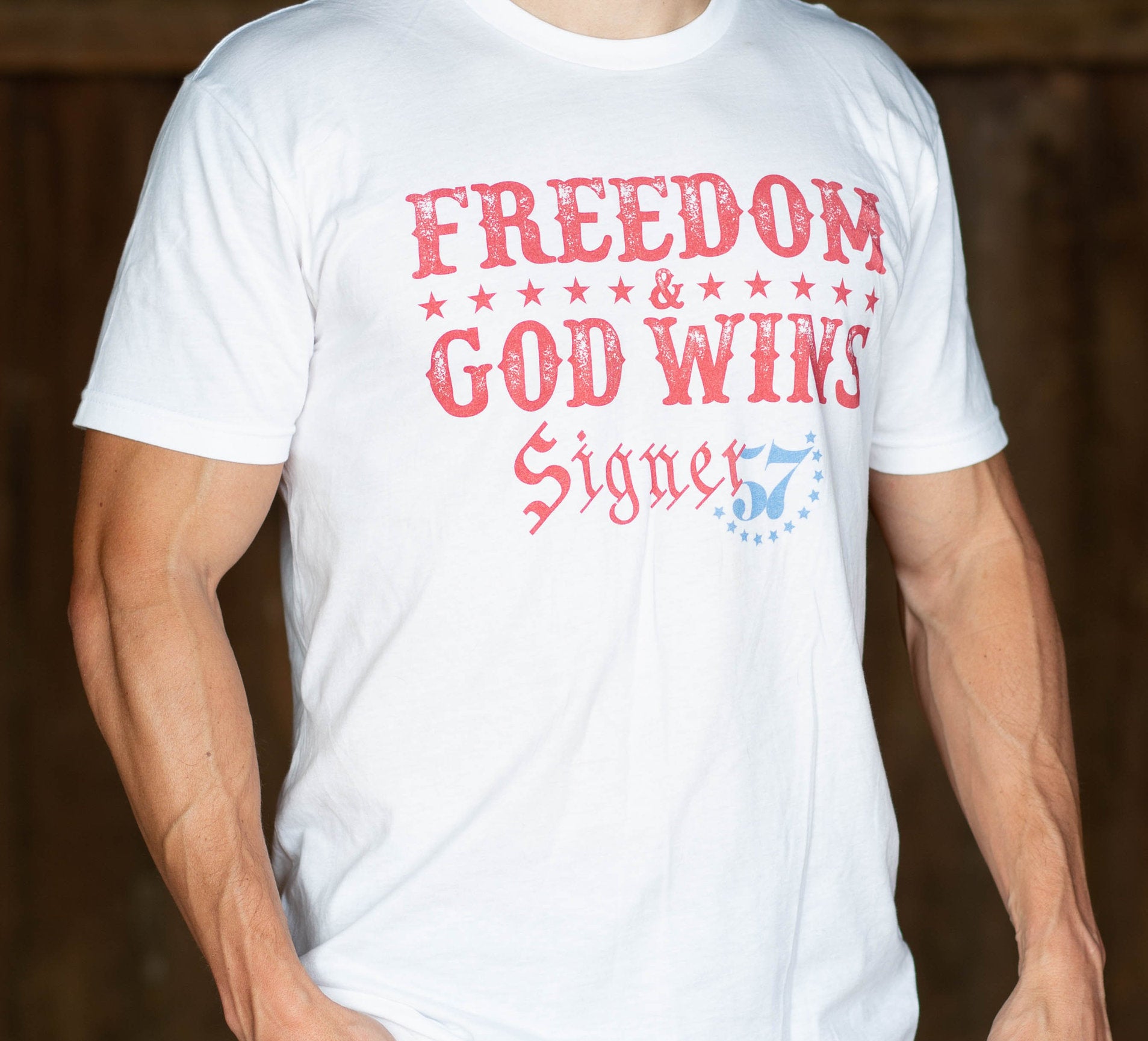 UNISEX T-Shirt - Freedom & God Wins
