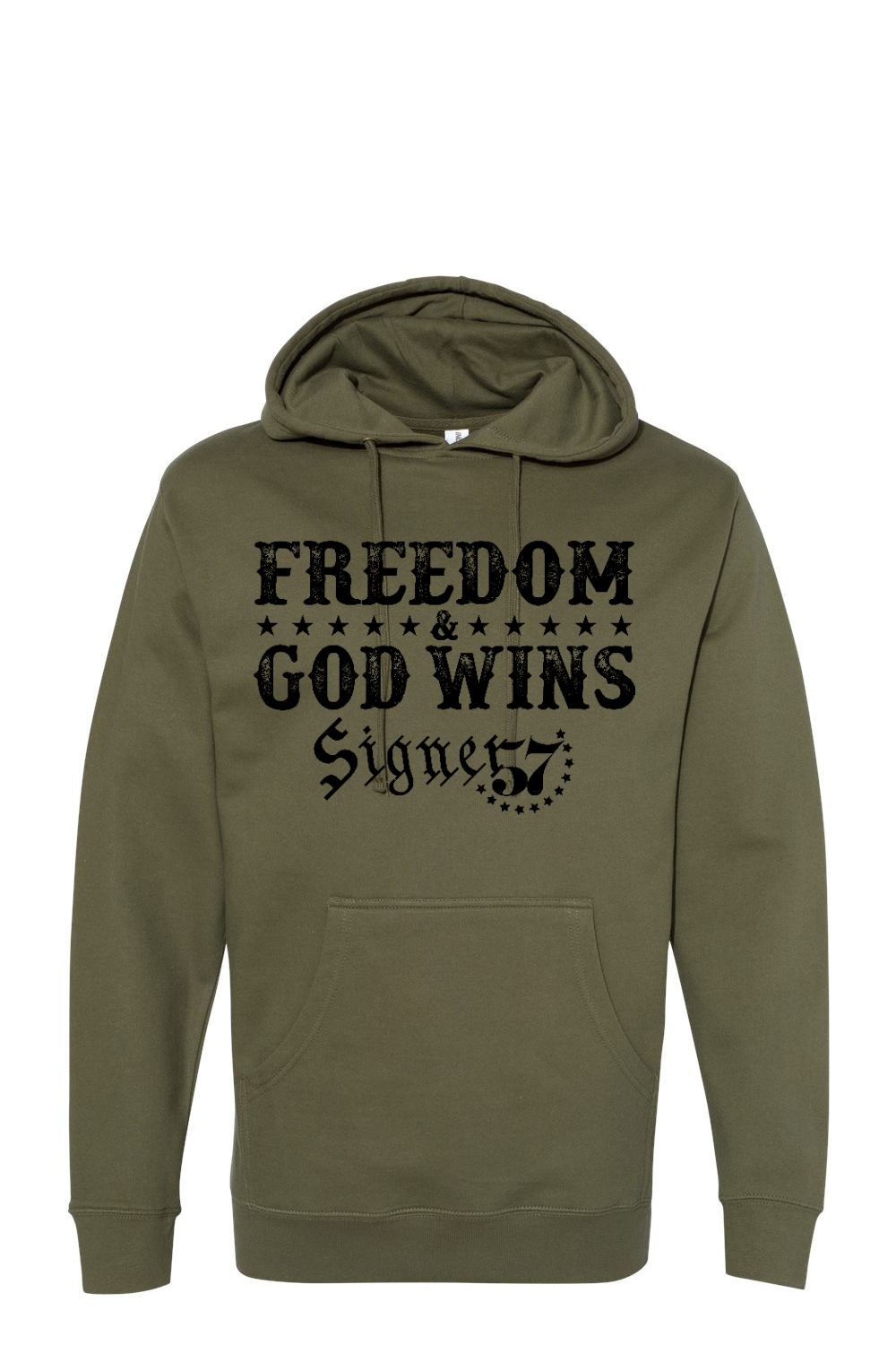 UNISEX Hoodie - Freedom & God Wins