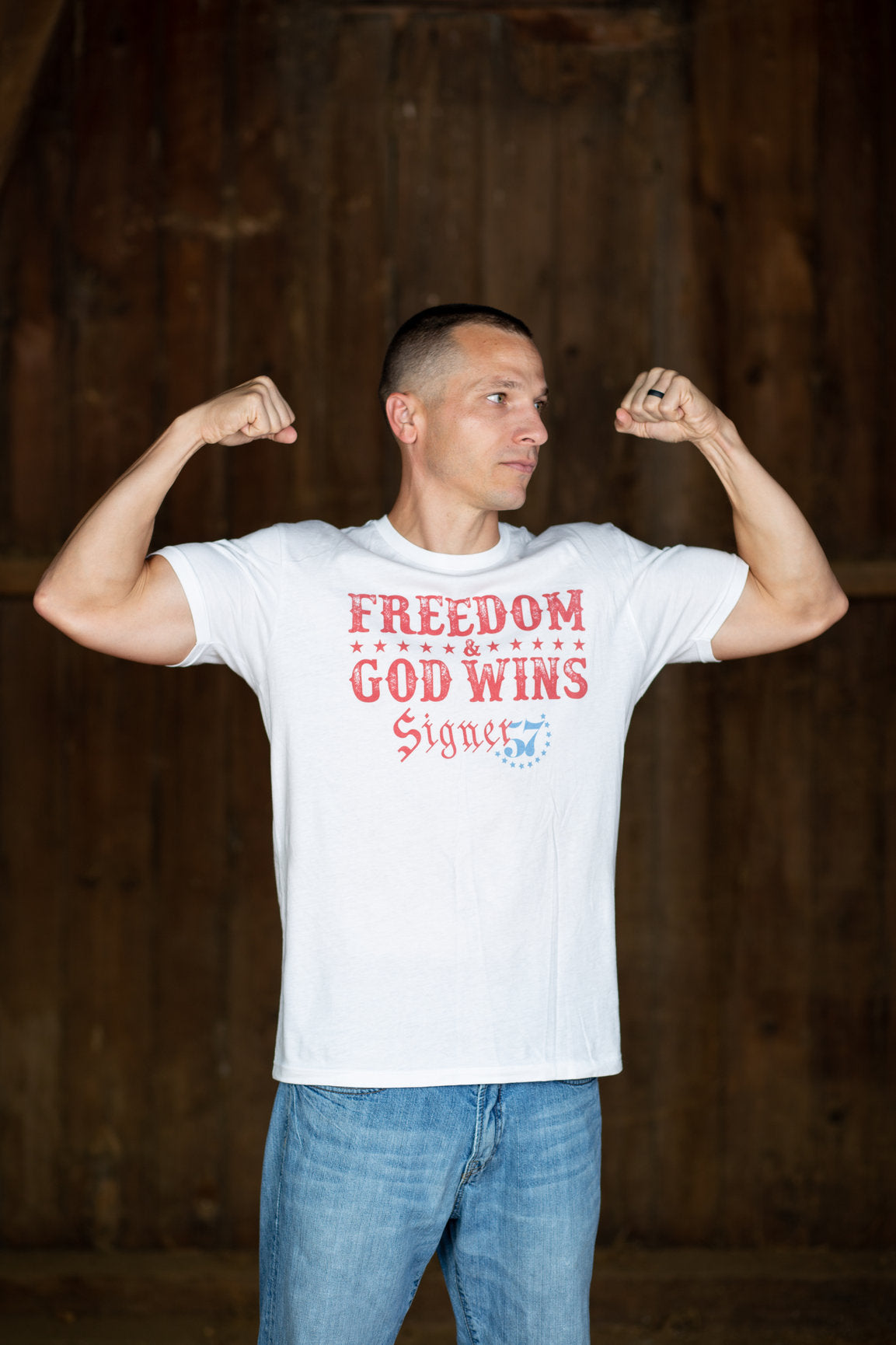 UNISEX T-Shirt - Freedom & God Wins